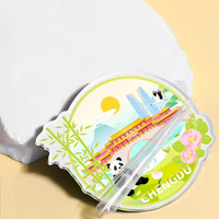 Aimant de réfrigérateur personnalisé avec un monument de la ville en dessin animé, souvenir de voyage, cadeau pour réfrigérateur et panneaux métalliques