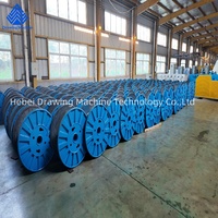 Ligne de production de galvanisation de bobines d'enroulement de tréfilage en acier en forme de I
