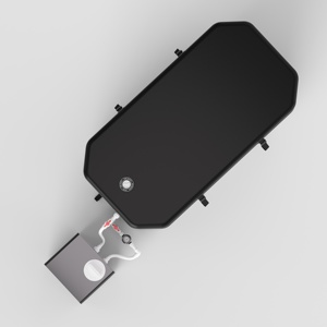 Enfriador de agua portátil Ambohr Black Mini de 0.8HP + bañera inflable biselada para baño de hielo, para gimnasio, fitness y recuperación con inmersión en frío. - Product Image 6