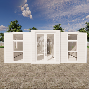 Nouvelle vie, maison-conteneur préfabriquée extensible en acier de 20 pieds, <span class=keywords><strong>appartement</strong></span> de 2 chambres, cuisine, maisons-conteneurs personnalisées, Chine - Product Image 1