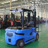 Chariot élévateur à batterie personnalisable 4 tonnes, qualité supérieure avec option pneus pleins pour applications diverses, emballage sécurisé