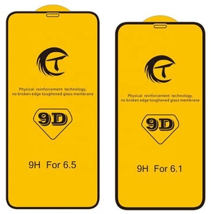ฟิล์มโค้งขนาดใหญ่ติดกาวแบบเต็มจอกระจก9D 9H สำหรับ <span class=keywords><strong>iPhone</strong></span> 11 Pro 12 MINI 13 14 PLUS 15 16 PRO MAX อุปกรณ์ป้องกันหน้าจอ - Product Image 6