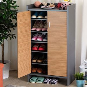 Stylish & Space-Saving Shoe Racks: Organize Your Entryway or Living Room in Style with Our Collection of Modern Shoe Storage - Product Image 1