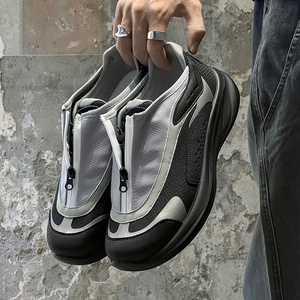 Nouveaux modèles 2026, chaussures de trekking premium à fermeture éclair pour hommes, grande taille 46, imperméables, légères, en EVA, chaussures de randonnée de haute qualité - Product Image 1
