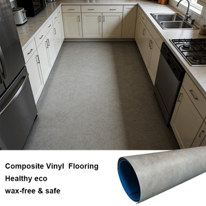 Suelo Vinílico Heterogéneo en Rollo de 2mm, Diseño Moderno, Bajo Mantenimiento, para Salas de Exposición, Salas de Estar y Bibliotecas Infantiles - Product Image 1