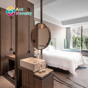 Ensembles de Chambres à Coucher AntNovelty <span class=keywords><strong>Bali</strong></span> Resort Villa, Suite de Chambre à Coucher en Bois, Mobilier de Chambre d'Hôtel 5 Étoiles sur la Plage - Product Image 1