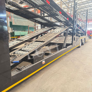 Semi-remorque de transporteur de véhicules en acier à double étage - Product Image 3