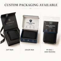 Sac multifonction de gros anti-piratage RFID et anti-traque, pochette de confidentialité pour téléphone, étui de voyage organisateur avec clip pour clés