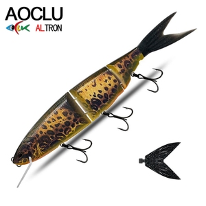 <span class=keywords><strong>Leurre</strong></span> Articulé Dur AOCLU 2026 Jerkbait pour Pêche en Haute Mer, <span class=keywords><strong>Leurre</strong></span> Flottant Swimbait 350mm 250g 370mm 265g avec <span class=keywords><strong>Bavette</strong></span> Amovible - Product Image 5
