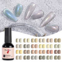 MissGel Solid Nude Color Wholesale Supplies Très bonne couleur Gelisch Soak Off Esmaltes Semipermanentes UV Polish Nail Gel