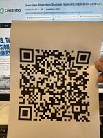 Étiquettes autocollantes personnalisées écologiques, résistantes à l'huile et à l'eau, avec code-barres et QR code, en papier adhésif pour l'électronique grand public
