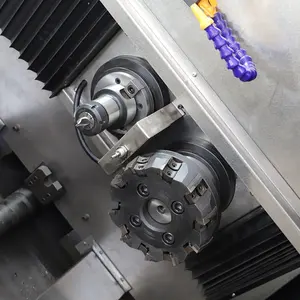 YOTMT Shaft Parts Machining CNC Double Head Facing And Centering Machine