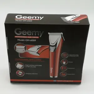 Geemy gm6009 barbeador de barba para homens, venda por atacado, removedor de pelos profissional, aparador de primavera
