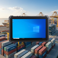 Tablette PC durcie 4G/5G CE IP67 en gros d'usine pour port maritime, tablettes étanches industrielles Windows 11, PC industriel à écran tactile en stock