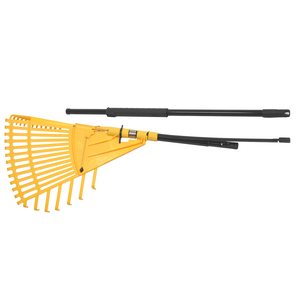 Vertak 26 tines Vườn cỏ lá cào 2 trong 1 cỏ cào cho bãi cỏ cỏ hoa giường lá làm sạch - Product Image 2