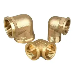 Brass Valves Ball Pipe Fittings Elbow Pressure Regulator Shut-Off For Water Use Water Furniture Grade Pvc Pipe Fittings