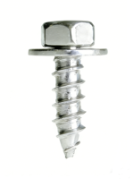 Nouveaux clips et attaches métalliques pour voiture de la marque Jiumail, couleur argent, modèle 152233, rivets automobiles