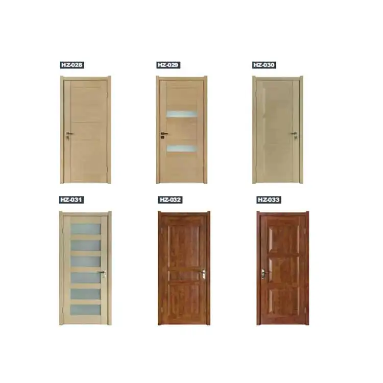 Modern / Traditional Style Composite Wood Door Home Office Door