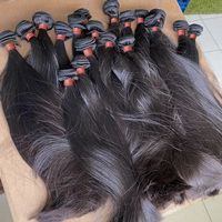 Extensions de cheveux humains vierges bruts de grade 12A, tissages cambodgiens à cuticules alignées, lisses afro crépus, non traités