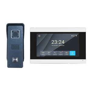 Videoportero Inteligente para Vivienda, <span class=keywords><strong>Cable</strong></span> Digital de <span class=keywords><strong>4</strong></span> <span class=keywords><strong>Hilos</strong></span>, Pantalla Táctil de 10 Pulgadas, Intercomunicador TuYa, Kit de Videoportero de Fábrica - Product Image 2