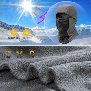 Pasamontañas Máscara de esquí Winter Fleece Thermal Face Mask Cover <span class=keywords><strong>para</strong></span> hombres Mujeres Calentador a prueba de viento Transpirable, Equipo <span class=keywords><strong>para</strong></span> clima frío - Product Image 6