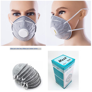 <span class=keywords><strong>Mascarilla</strong></span> Facial Desechable <span class=keywords><strong>de</strong></span> Tela No Tejida con Válvula <span class=keywords><strong>de</strong></span> Alta Protección y Filtro <span class=keywords><strong>de</strong></span> Carbón <span class=keywords><strong>para</strong></span> Polvo <span class=keywords><strong>de</strong></span> Taladro y Recubrimiento en Polvo - Product Image 3