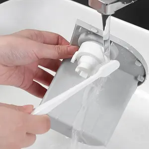 Banyo seti enayi kanca diş macunu dağıtıcı silikon duvara monte diş fırçası tutucu
