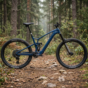 Vélo de montagne à suspension intégrale, cadre en alliage d'aluminium de 20 pouces, 12 vitesses, frein à disque hydraulique, design antichoc double, pneu de 4 pouces - Product Image 2
