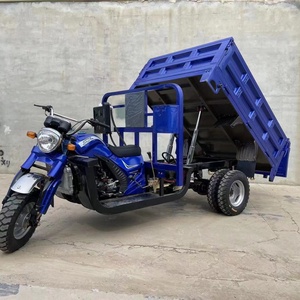 Nouveau modèle 2025 – Tricycle cargo motorisé à essence 250cc avec moteur 150cc, refroidissement par eau 1000W et side-car à 5 roues – Vente chaude en Chine - Product Image 5