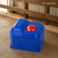 Abreuvoir simple et robuste pour bétail avec valve à flotteur automatique 40L pour moutons, chèvres et veaux dans les granges non chauffées