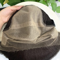 En stock, cheveux européens, 100% cheveux vierges, perruques de haute qualité, nœuds invisibles, base en soie HD 13x6, perruque en cheveux humains
