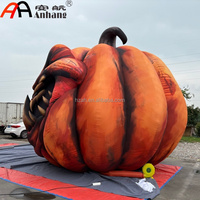 Citrouille géante gonflable personnalisée, tête de monstre effrayant, pour la décoration d'événements extérieurs, de scènes et de jardins sur le thème de la fête d'Halloween effrayante