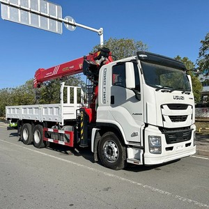 รถบรรทุกติดเครนไฮดรอลิก ISUZU GIGA 6x4 ขนาด 12-14 ตัน หมุนได้ 360 องศา ความสูงยกสูงสุด 19 เมตร - Product Image 2