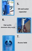 Machine de sablage humide économique, prix abordable, utilisation simple, qualité stable pour la vente en gros aux entreprises