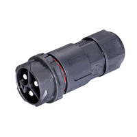 Connecteur étanche IP68 M29 600V 45A 2pin 3pin 4pin connecteur d'aviation sans soudure haute puissance à courant élevé pour l'alimentation LED extérieure