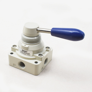 Valvola Manuale Pneumatica Rotante a Leva Airtac 1/4 3/8 1/<span class=keywords><strong>2</strong></span> Porte 4/3 Vie 4HV230-08 4HV330-10 4HV430-15 - Product Image 2