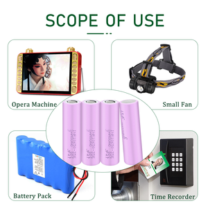 Литий-ионная перезаряжаемая 3500 мАч 3000 мАч 2600 мАч 2500 мАч nmc Высокоскоростная ячейка литий-ионная 18650 Батарея 3,7 В 3400 мАч для diy pack - Product Image 4