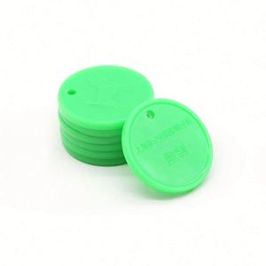 Wholesale Custom Round Blank No-Denomination 25mm Plastic <b>Poker</b> <b>Chips</b> for Texas Hold'em and Parties - Product Image 6