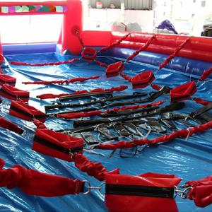 Hot Sale Inflatable <b>Vinyl</b> Football Court with 1000KG Capacity for 16 Outdoor Amusement - Product Image 4