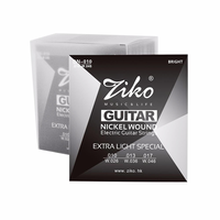 Professional.010- .046 Steel Nickel Alloy Wound 1st-6th Rust Proof Electric Guitar Strings with Custom logo Package