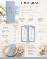 Carte de menu de bar de mariage personnalisée en velours, logo personnalisé, menu de boissons pliable, cocktail de luxe, décoration de bar de réception de mariage