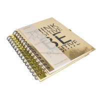 Agenda de journal promotionnel de conception agenda hebdomadaire quotidien carnet à spirale a4 a5 pour étudiants