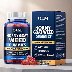 OEM ODM Label Pribadi Permen Kunyah Epimedium Horny Goat Weed Suplemen Peningkat Gairah Pria Dewasa Pengatur Energi Makanan Sehat Kelas Makanan - Product Image 2
