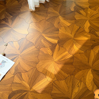 Parquet en chêne européen contrecollé, revêtement UV, larges lames durables pour usage résidentiel