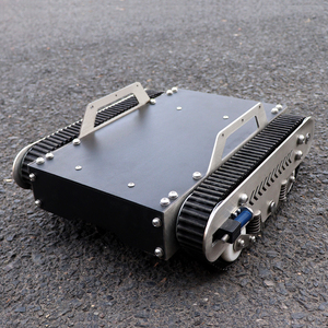 Robot di controllo remoto per tutti i terreni Robot di sorveglianza di sicurezza pattugliatore con telecamera veicoli elettrici - Product Image 3