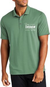 Polos elásticos con bordado personalizado para hombre, polos de Golf de manga corta con logotipo personalizado, estampado de tela de seda, estilo para ocasiones de Golf - Product Image 4