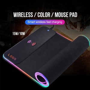 Alfombrilla de Ratón Inalámbrica para Juegos con Carga Inalámbrica, RGB, de Goma, Grande y Extendida, de 10W 15W - Product Image 2