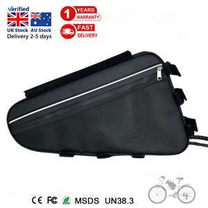 36V 48V 52V 60V 72V 10AH 20Ah 30Ah 40AH 45Ah 50Ah tam giác Ebike pin xe đạp leo núi tam giác túi mềm Pin với bộ sạc - Product Image 2