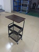 Huiyan — chariot de rangement pour meuble de Table ou canapé, multifonction, en métal, 3 niveaux, pour Salon