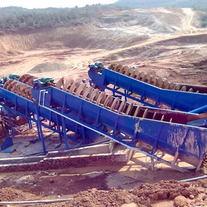 Machine à laver le sable en spirale multifonctionnelle à faible coût avec certification CE ISO, lave-sable à vis - Product Image 5